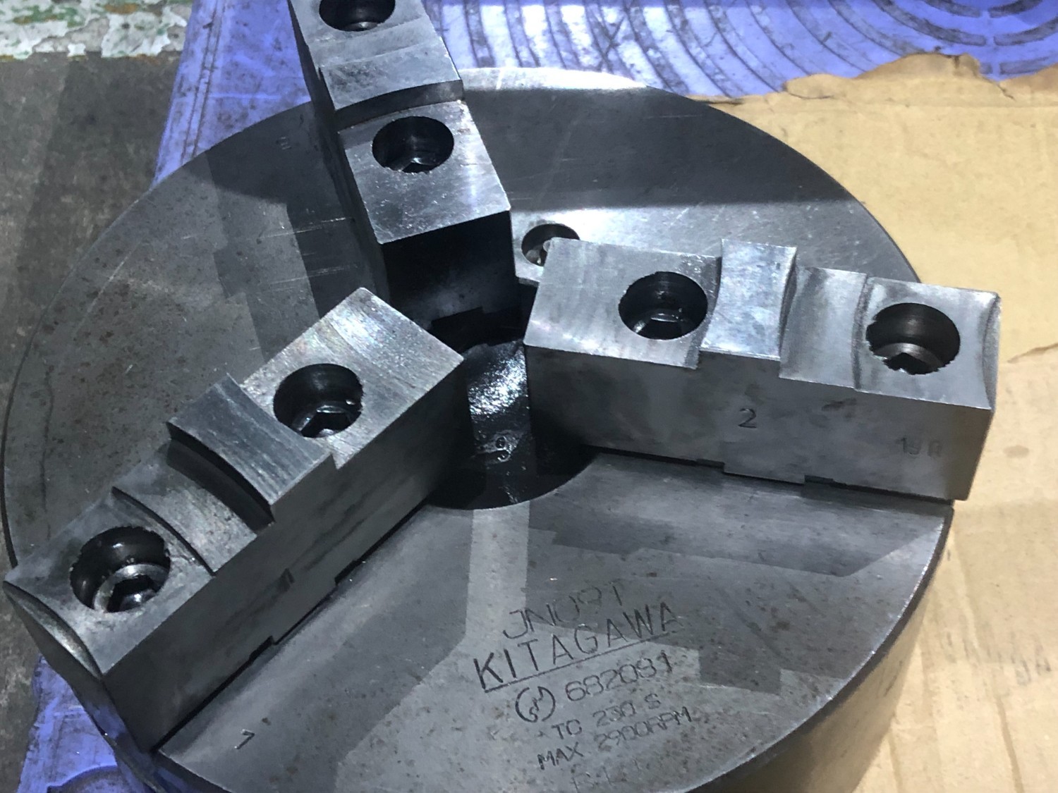 中古スクロールチャック 【スクロールチャック】JN09T 北川