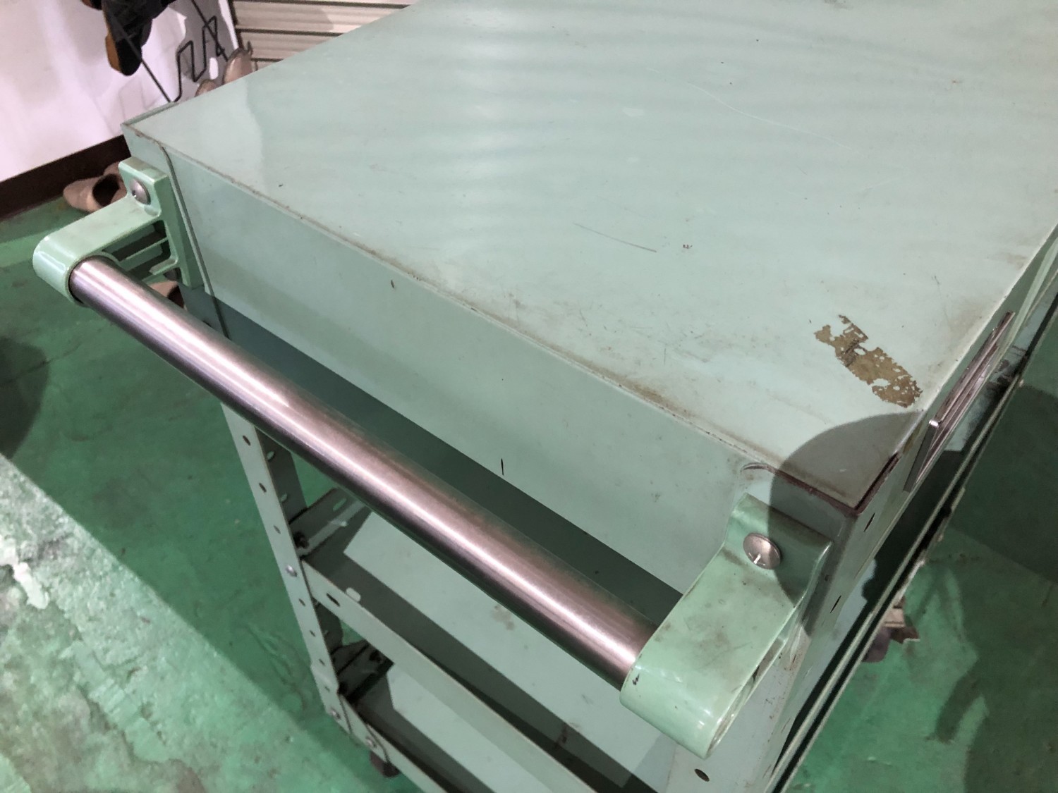 中古キャビネット類 【ツールワゴン】W660xD400xH790(mm) バンラック/VANLACK