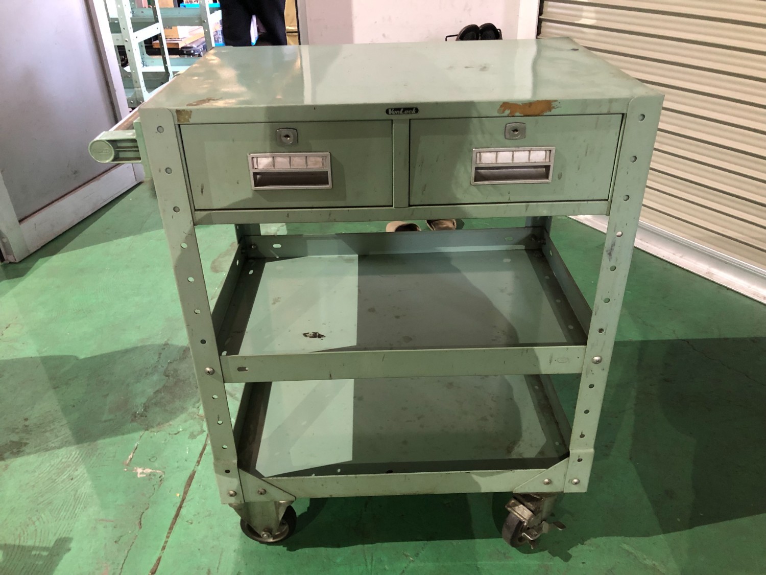 中古Cabinet 【ツールワゴン】W660xD400xH790(mm) バンラック/VANLACK