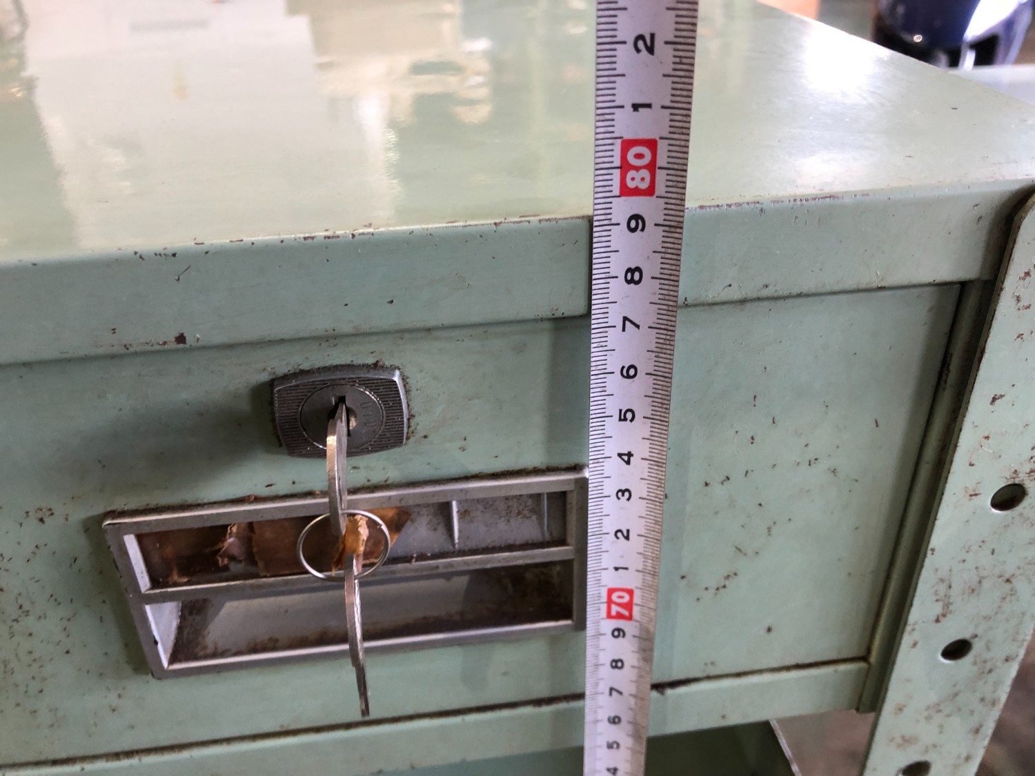 中古キャビネット類 【ツールワゴン】W355xD400xH790(mm) バンラック/VANLACK