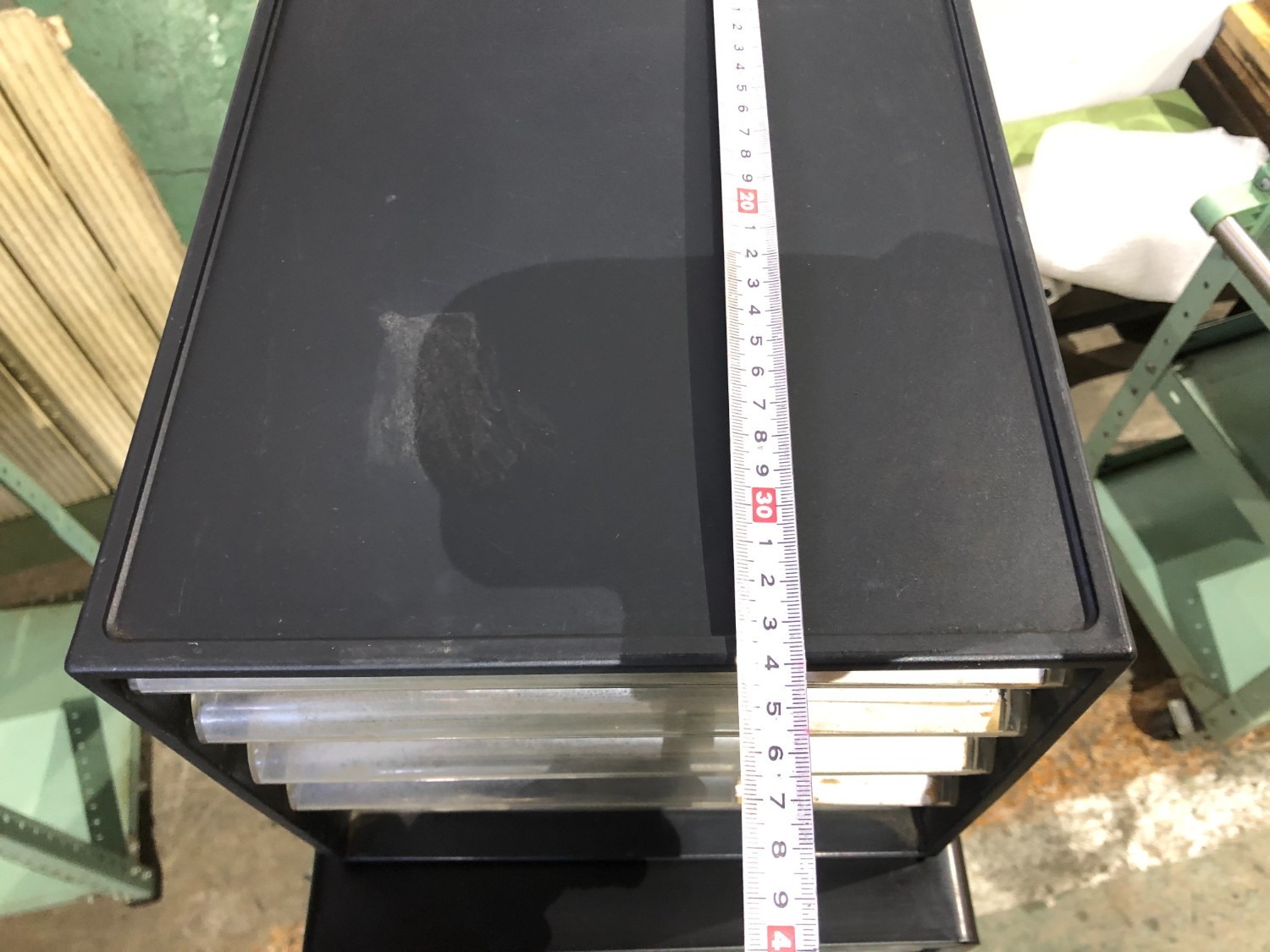 中古キャビネット類 【レターケース2個】A4用 ナカバヤシ