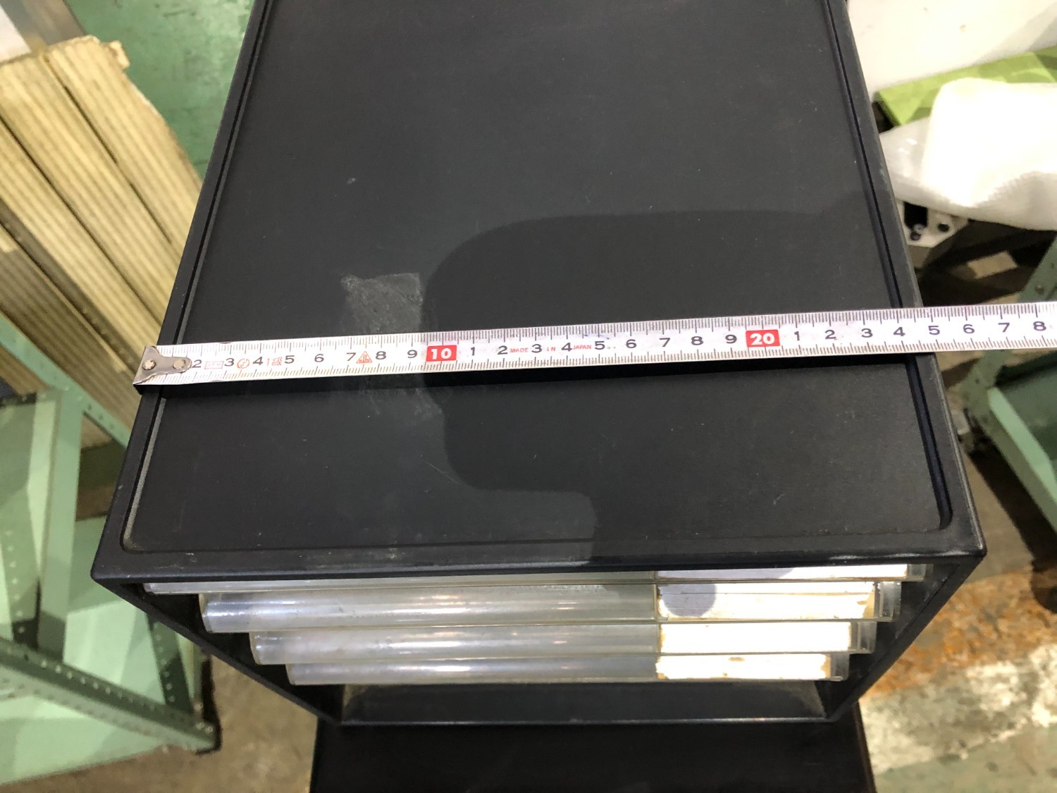 中古キャビネット類 【レターケース2個】A4用 ナカバヤシ