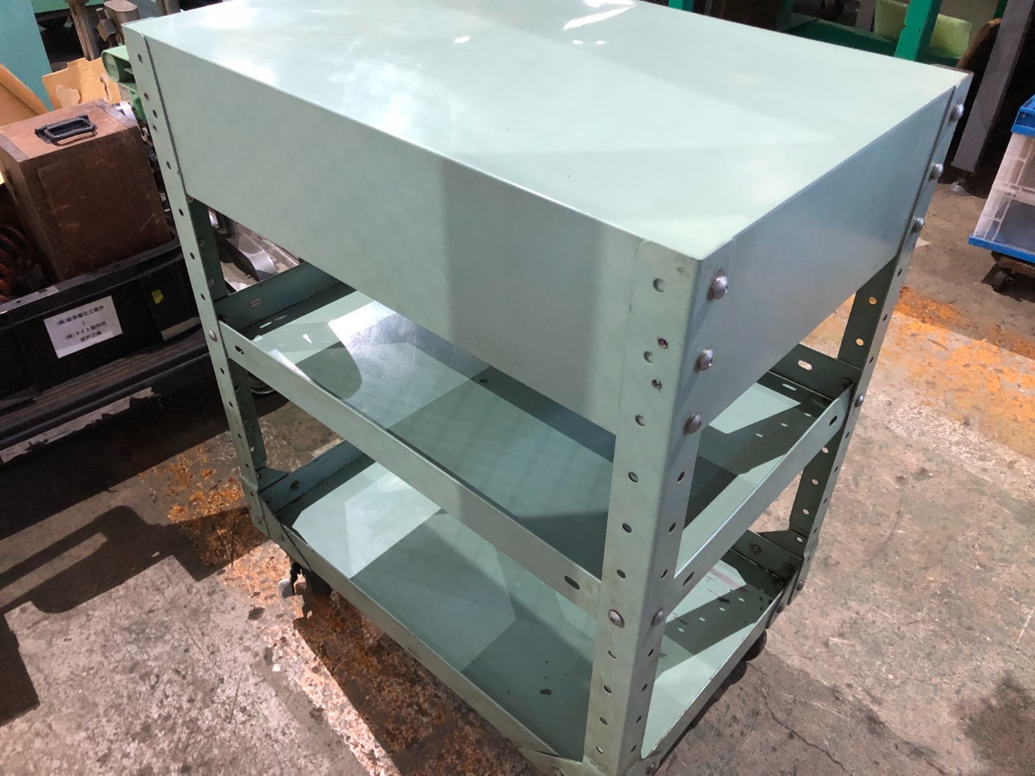 中古その他 【ツールワゴン】W400xD600xH790ｍｍ　 バンラック