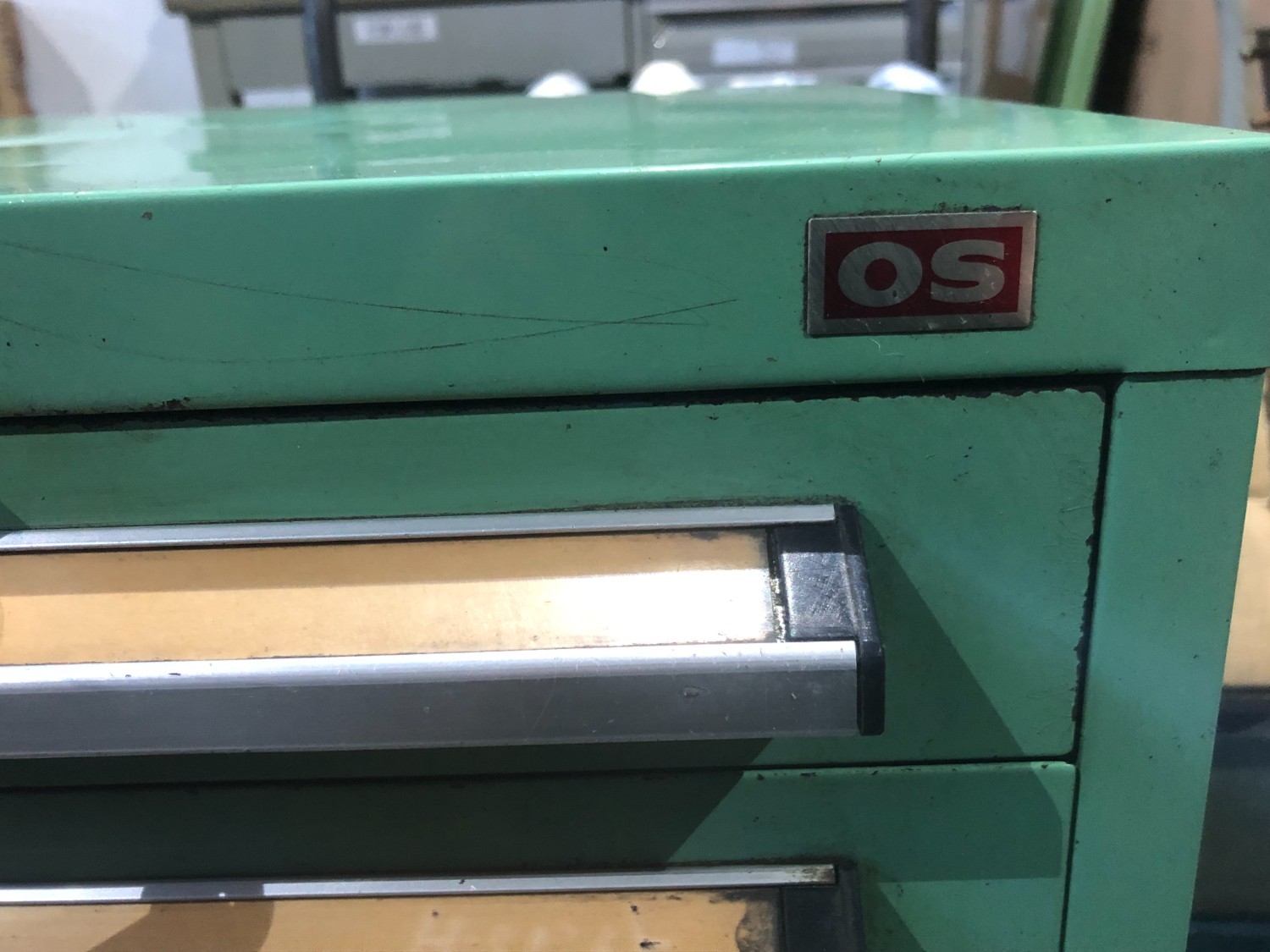 中古キャビネット類 【キャビネット】W415xD405xH420mm OS 