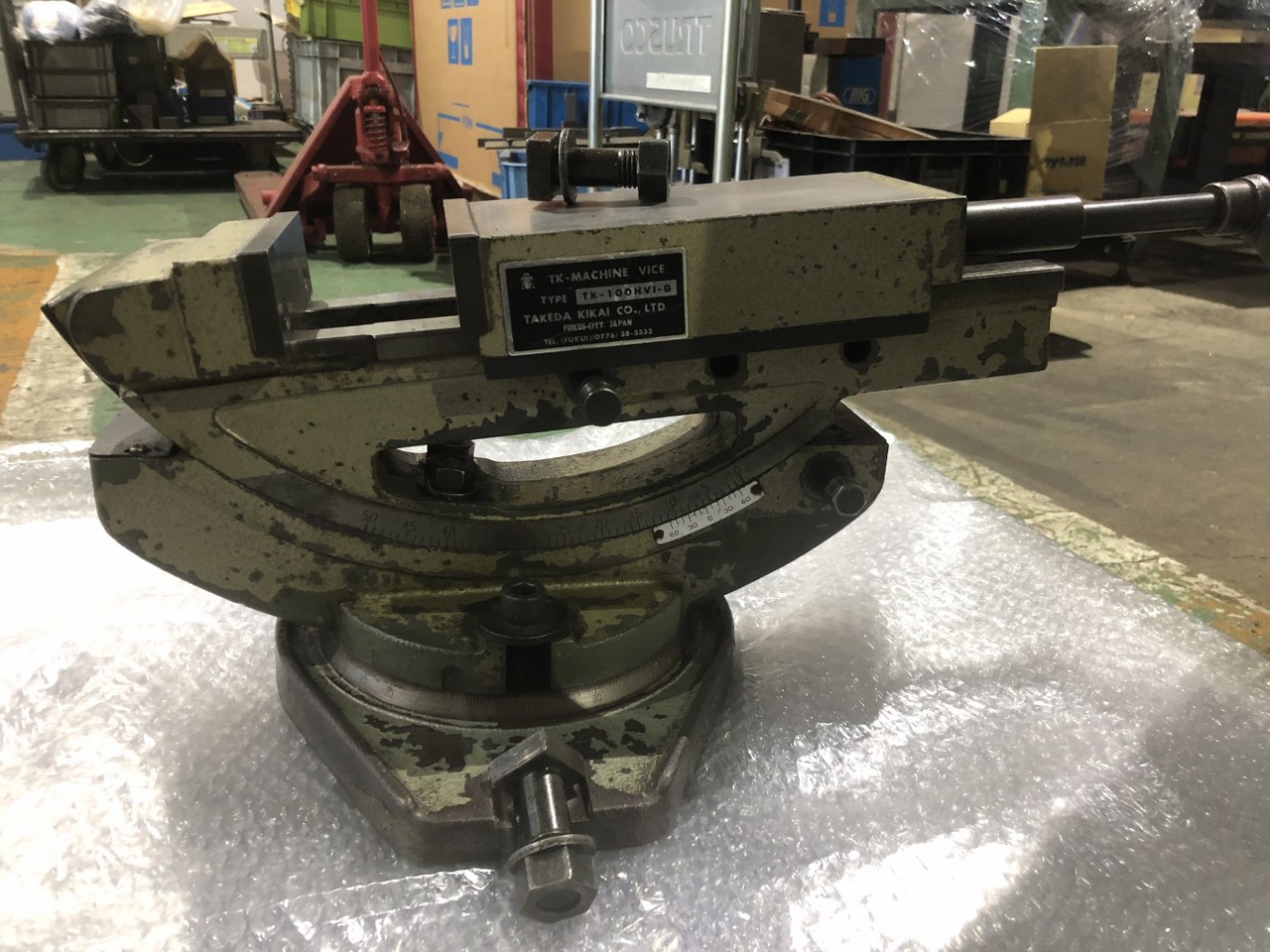 中古その他バイス・関連品等 【マシンバイス】TK-100HVI-G 武田 / TAKEDA