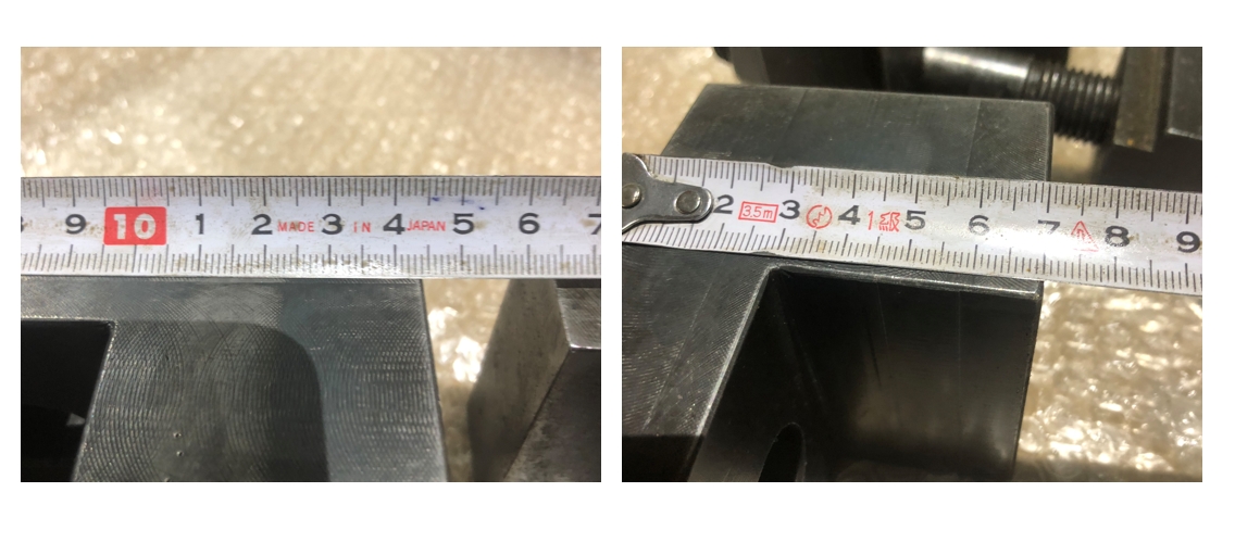 中古その他クランプ治具 【クランプ2個】144ｘ70ｘH72mm 不明