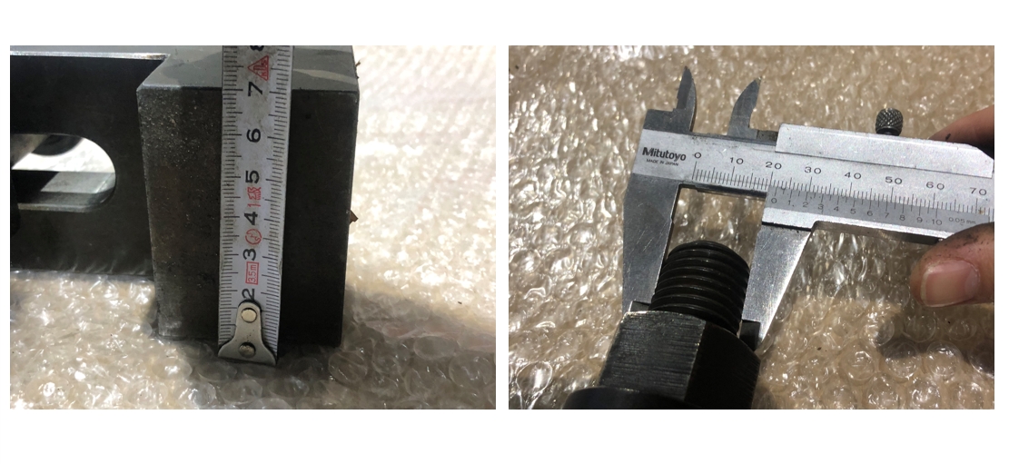 中古その他クランプ治具 【クランプ】150ｘ60ｘH70mm 不明