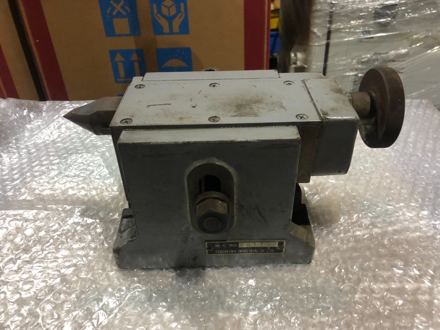 中古ワーククランプ 【テールストック】No.681703 津田駒/TSUDAKOMA