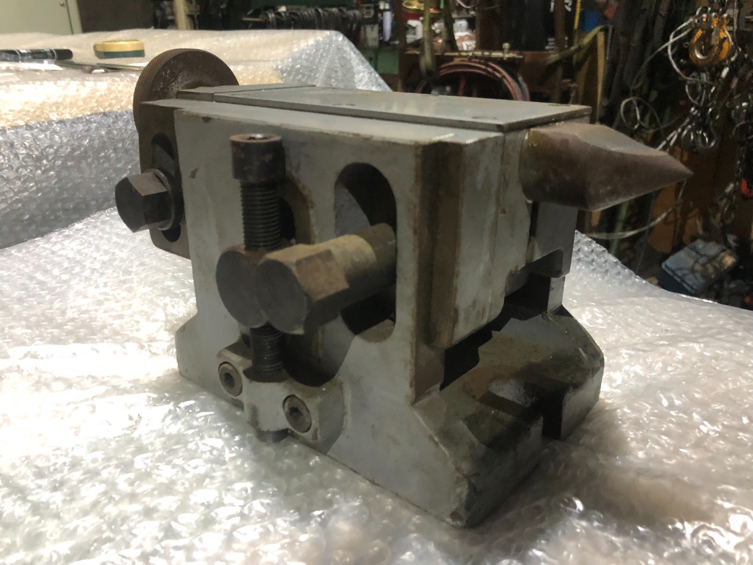 中古ワーククランプ 【テールストック】No.681703 津田駒/TSUDAKOMA