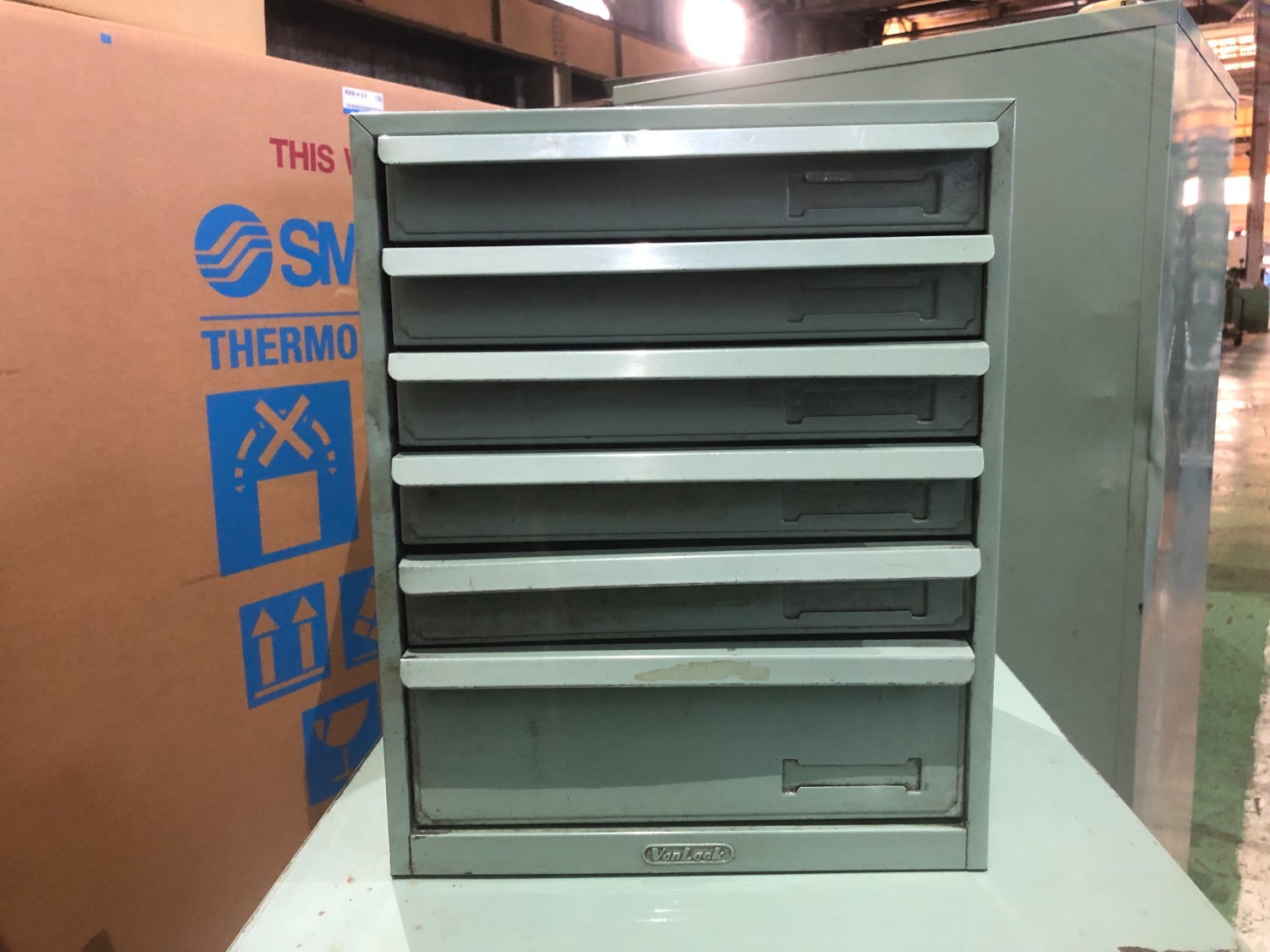 中古キャビネット類 【卓上ツールケース】W260xD315xH325mm　 バンラック