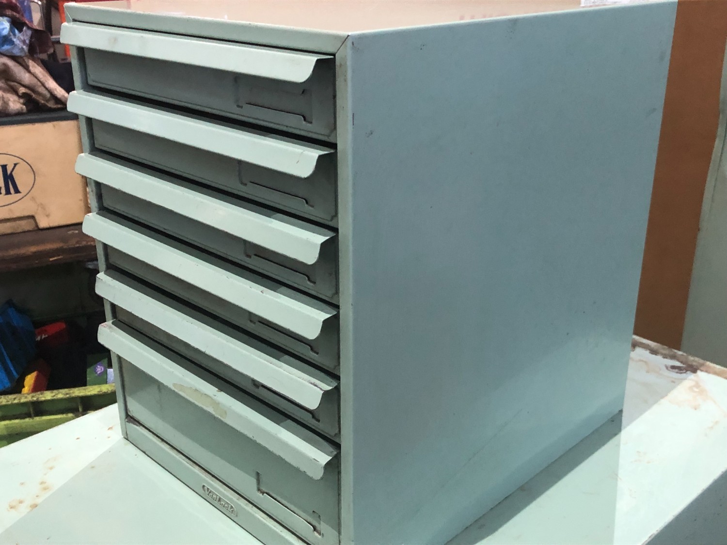 中古キャビネット類 【卓上ツールケース】W260xD315xH325mm　 バンラック