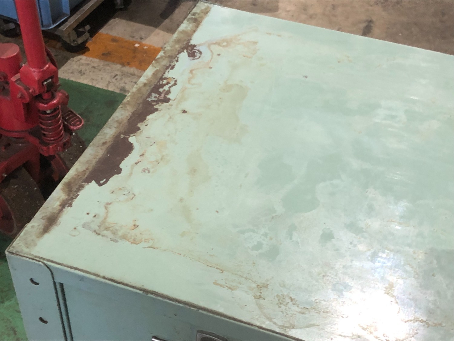 中古キャビネット類 【ツーリングワゴン】W680xD400xH795mm バンラック