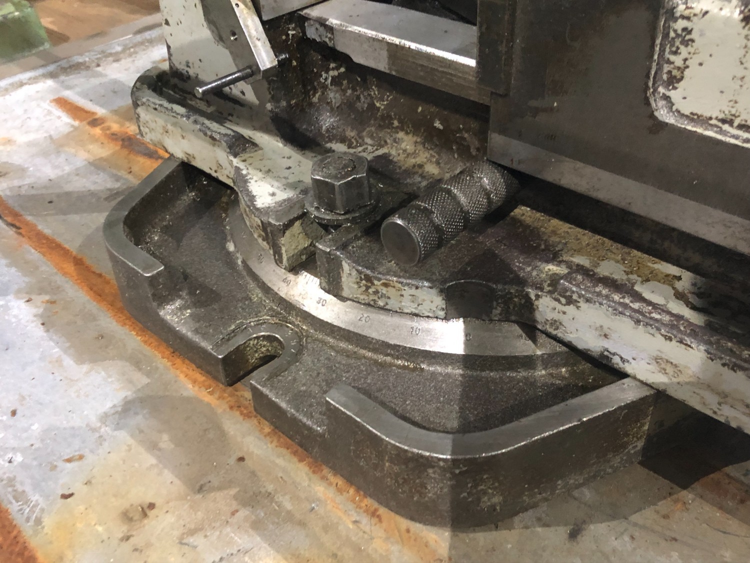 中古油圧バイス 【油圧バイス】口幅150ｍｍ　口高55ｍm　 津田駒