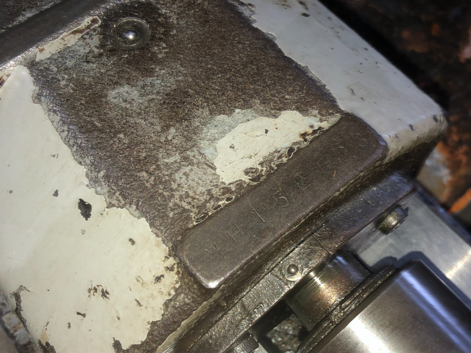 中古油圧バイス 【油圧バイス】口幅150ｍｍ　口高55ｍm　 津田駒