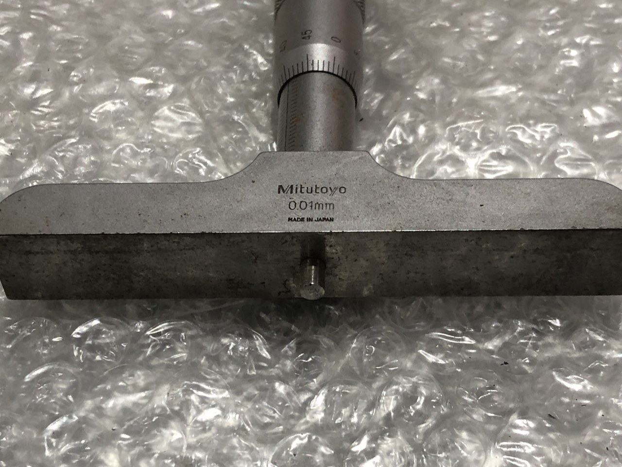 中古デプス 【デプスマイクロメーター】不明 ミツトヨ/Mitutoyo
