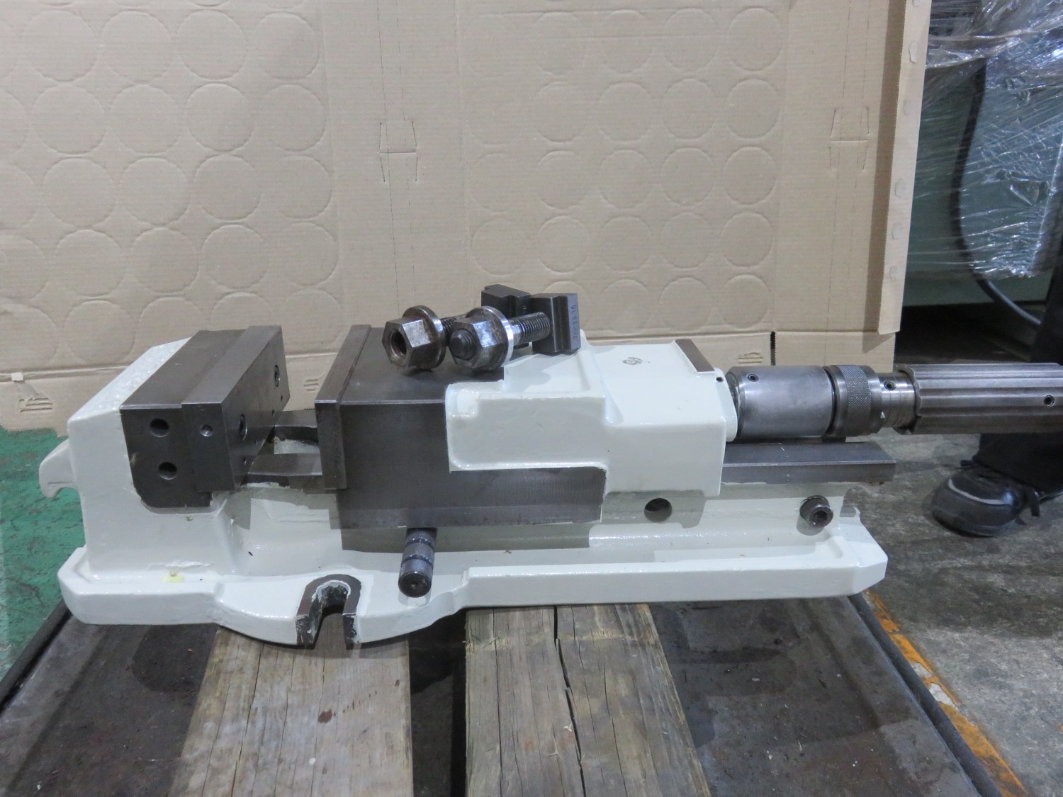 中古油圧バイス 【油圧バイス】口幅125ｍｍ　口高50ｍm　 津田駒