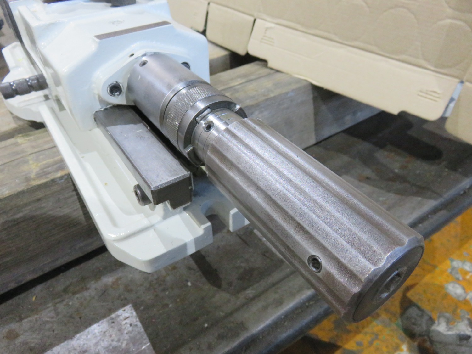 中古油圧バイス 【油圧バイス】口幅125ｍｍ　口高50ｍm　 津田駒