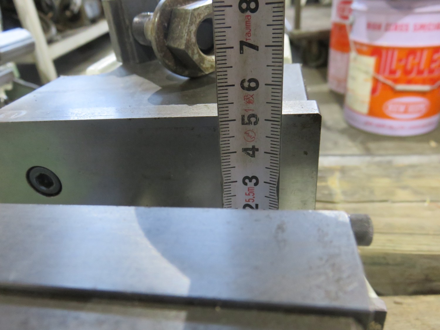 中古油圧バイス 【油圧バイス】口幅125ｍｍ　口高50ｍm　 津田駒