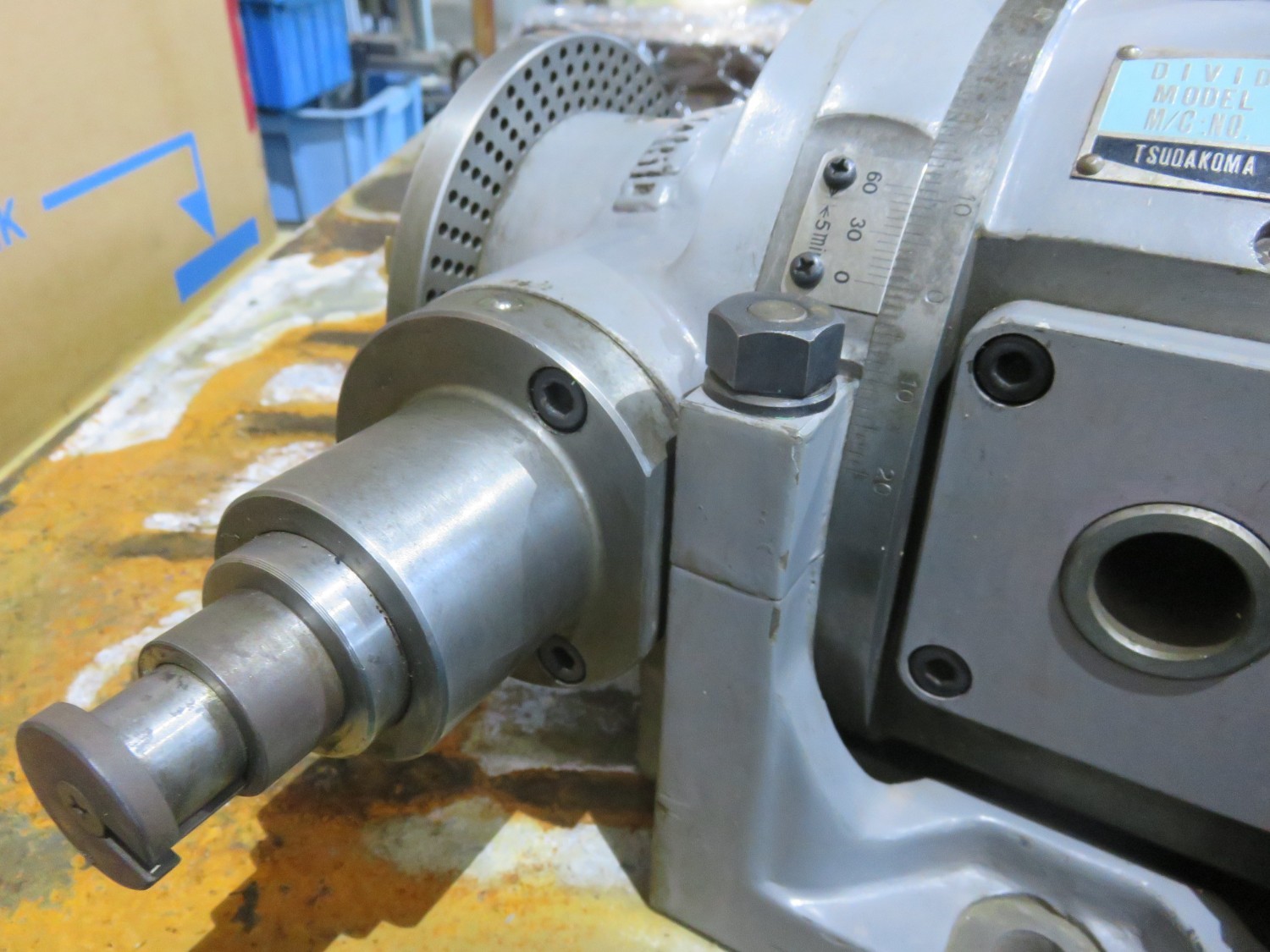 中古円テーブル(手動・電動) 【インデックステーブル】200-IH 津田駒/TSUDAKOMA