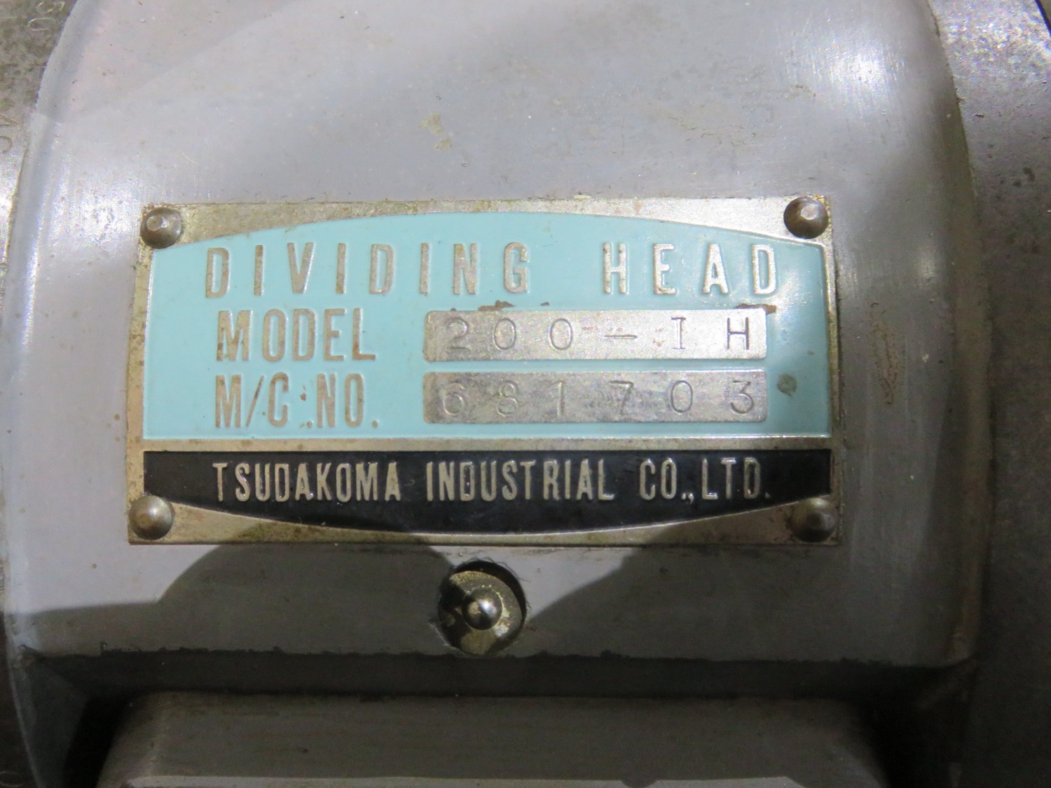 中古円テーブル(手動・電動) 【インデックステーブル】200-IH 津田駒/TSUDAKOMA