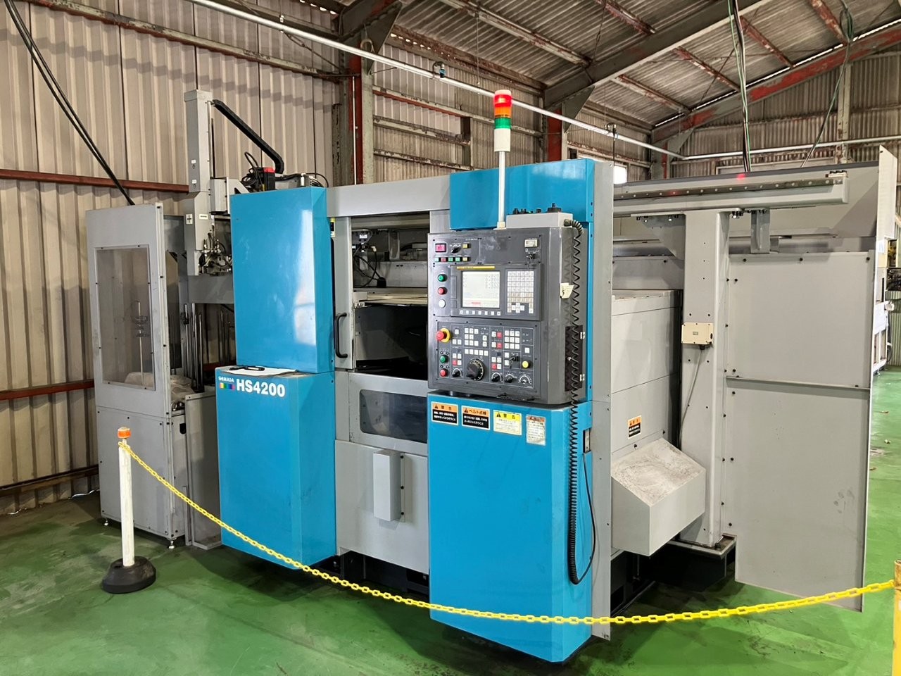 中古NC旋盤 HS4200 嶋田鉄工所