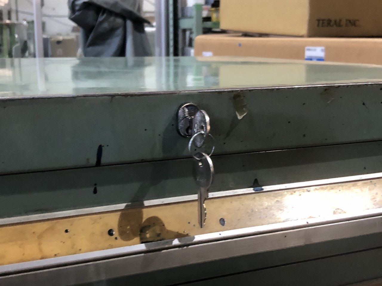 中古キャビネット類 【キャビネット9段】9段 バンラック/VANLACK