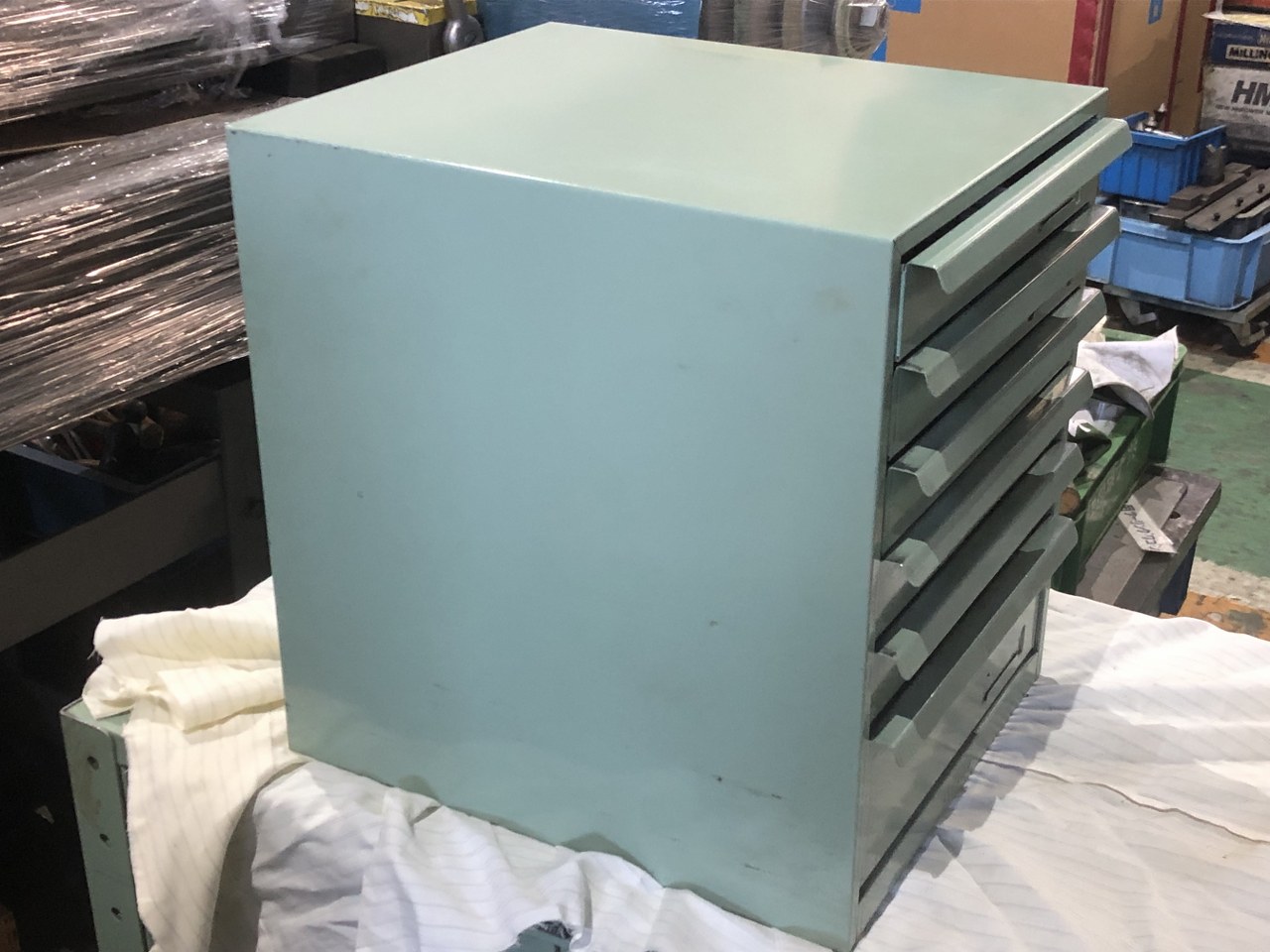 中古キャビネット類 【レターケース/卓上ツールケース】T-L1S5 バンラック/VANLACK