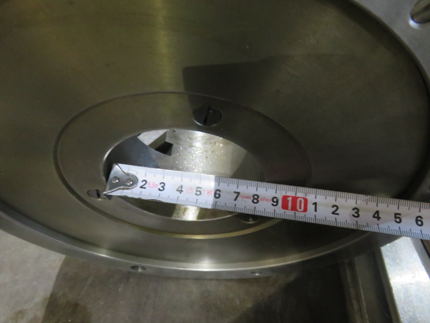 中古スクロールチャック 【スクロールチャック】φ270　*爪無し* 帝国チャック