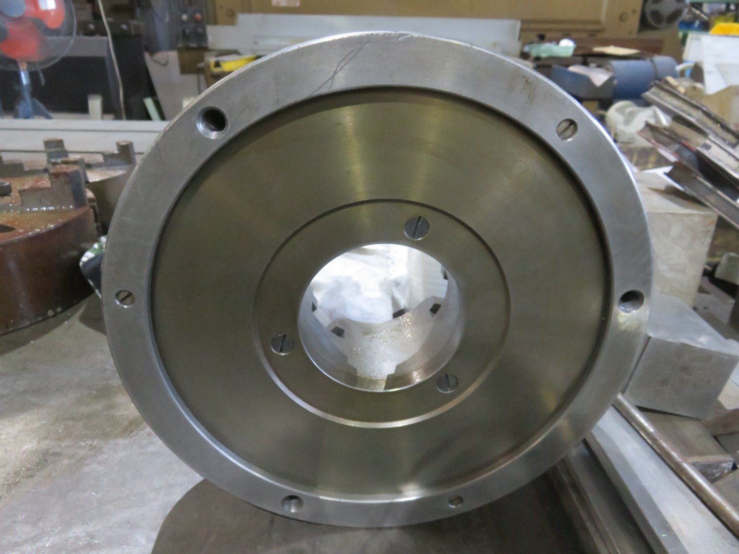 中古スクロールチャック 【スクロールチャック】φ270　*爪無し* 帝国チャック