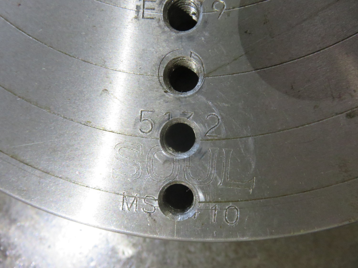 中古スクロールチャック 【スクロールチャック】φ270　*爪無し* 帝国チャック