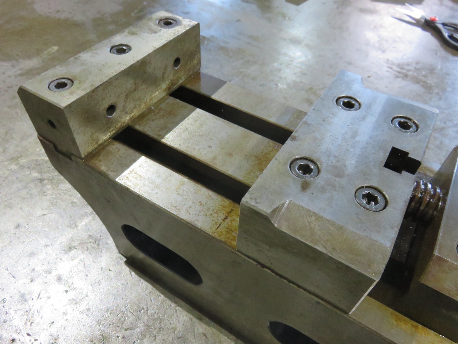 中古その他バイス・関連品等 【バイス】口幅145mm 口高50mm 口開130mm 不明