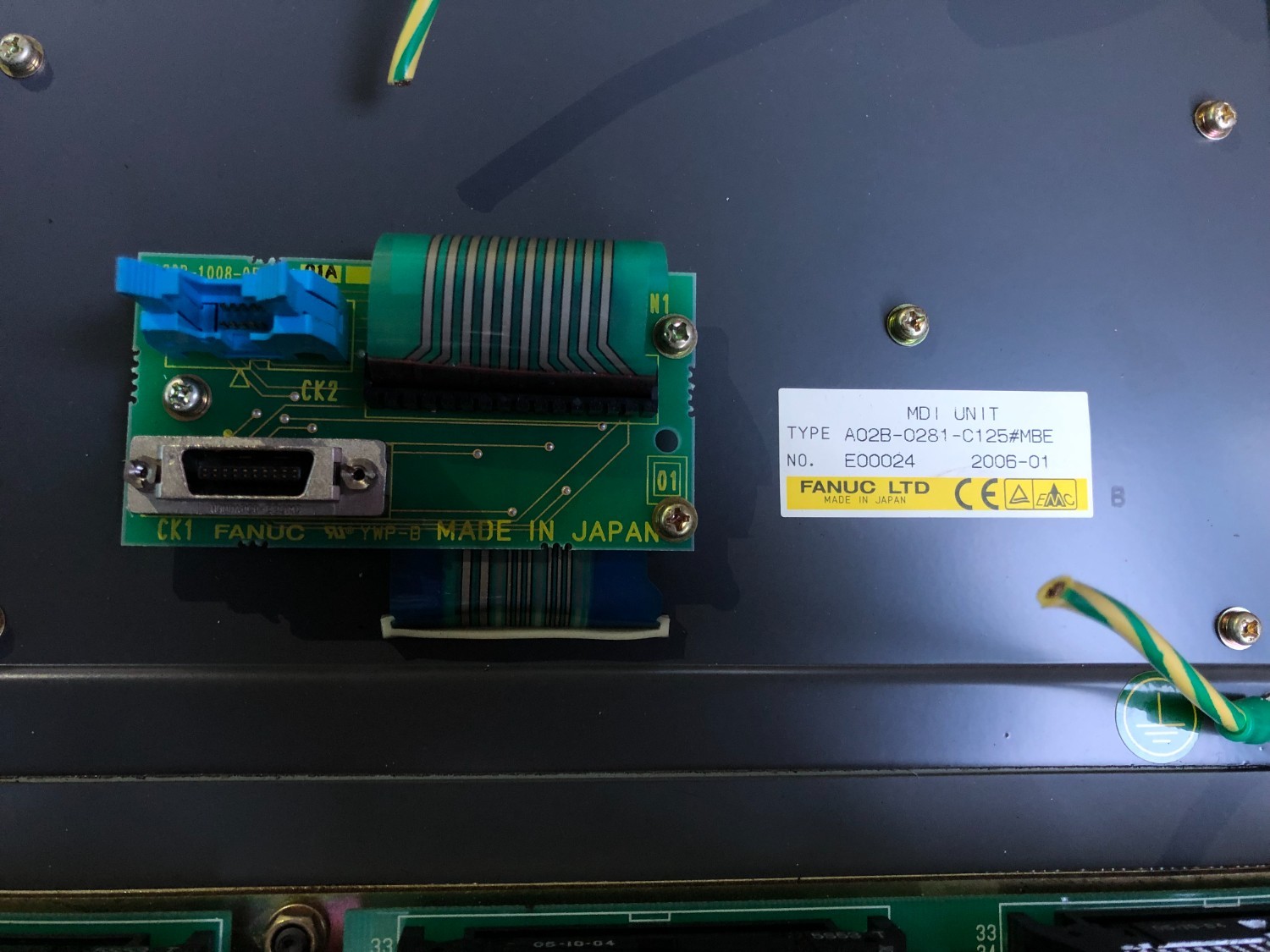 中古その他 【CNCモニター】A02B-0285-B502 ファナック/FANUC