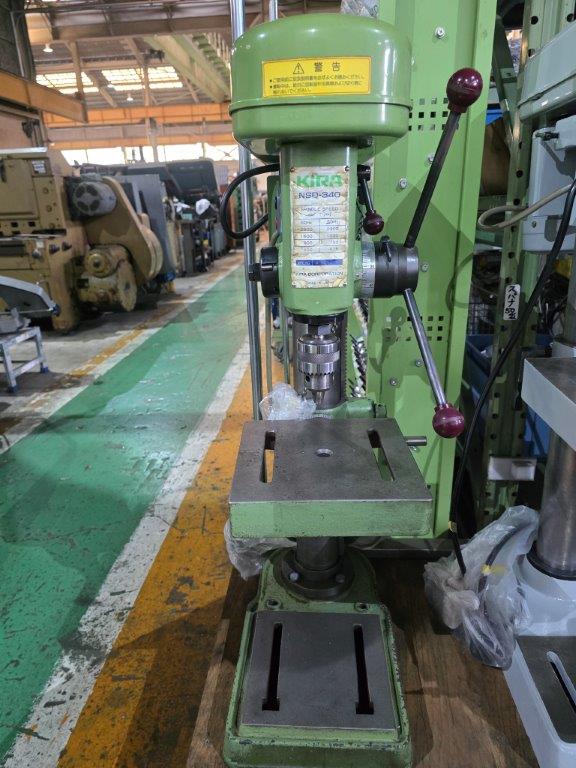 中古卓上ボール盤 NSD-340 キラコーポレーション