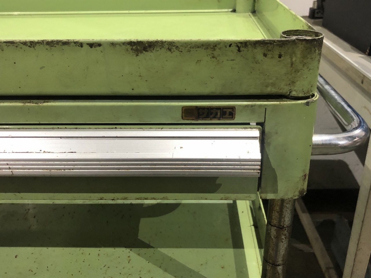 中古キャビネット類 【ツールワゴン】W665xD420xH895(mm) サカエ/SAKAE