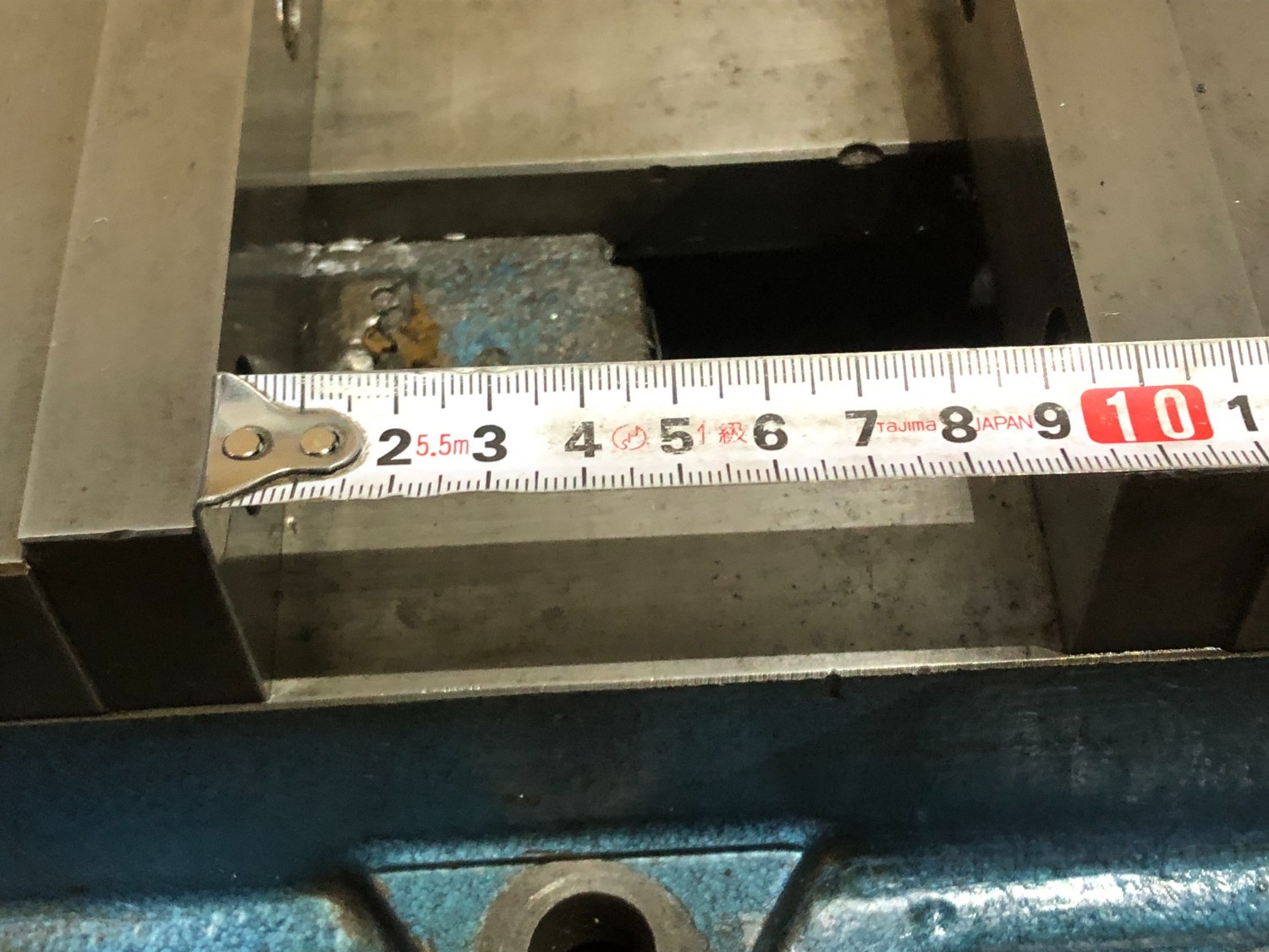 中古精密バイス 【精密バイス】口幅125mm ナベヤ