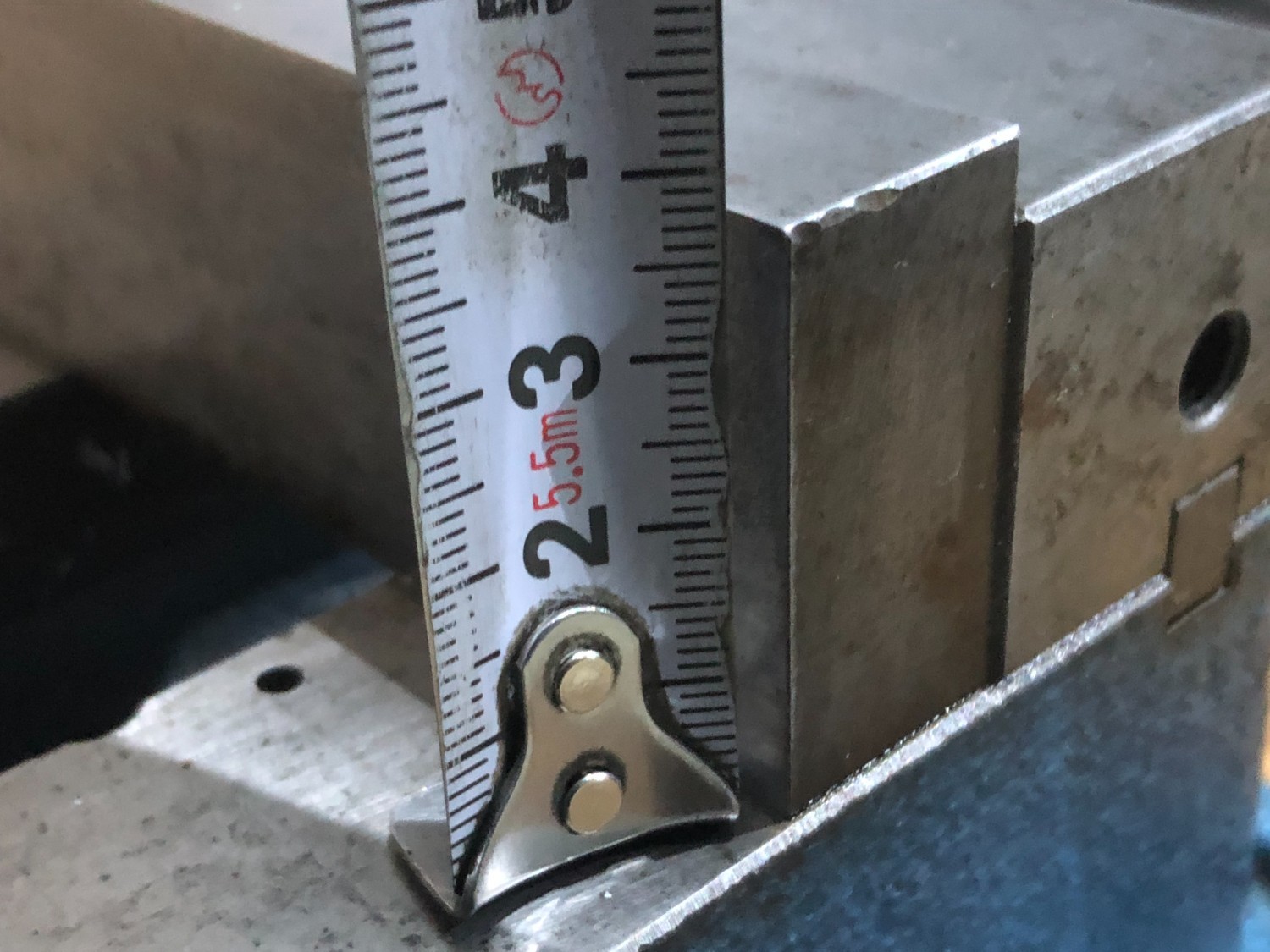 中古精密バイス 【精密バイス】口幅125mm ナベヤ