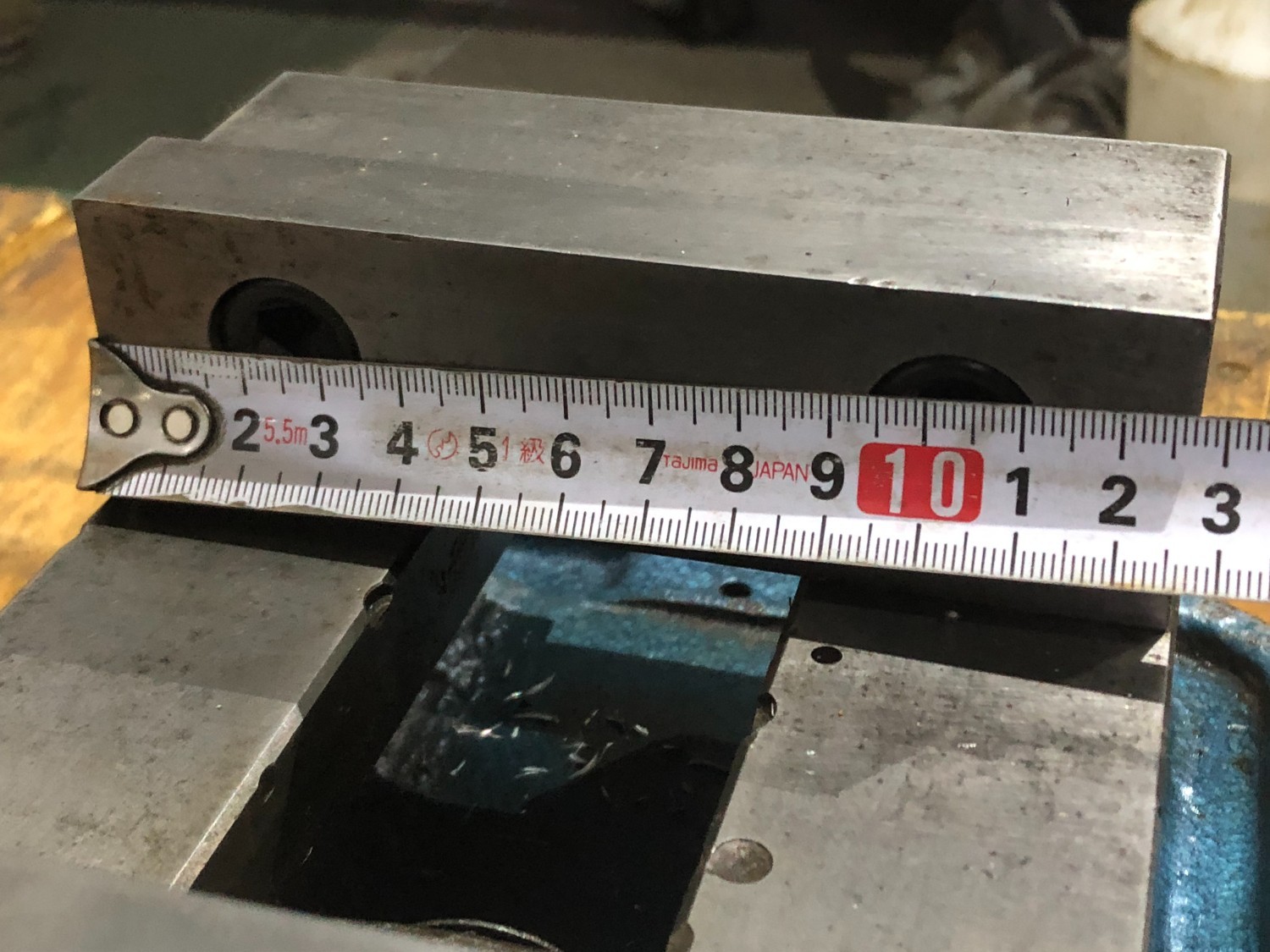 中古精密バイス 【精密バイス】口幅125mm ナベヤ