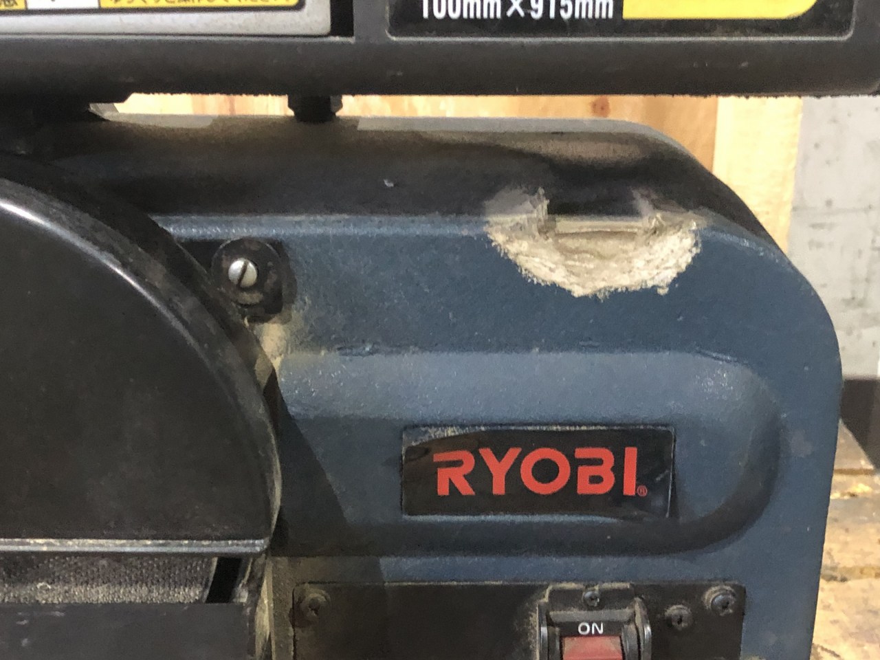 中古お買い得品・1山販売等 【ベルトジスクサンダ】BDS-1000 RYOBI/リョービ