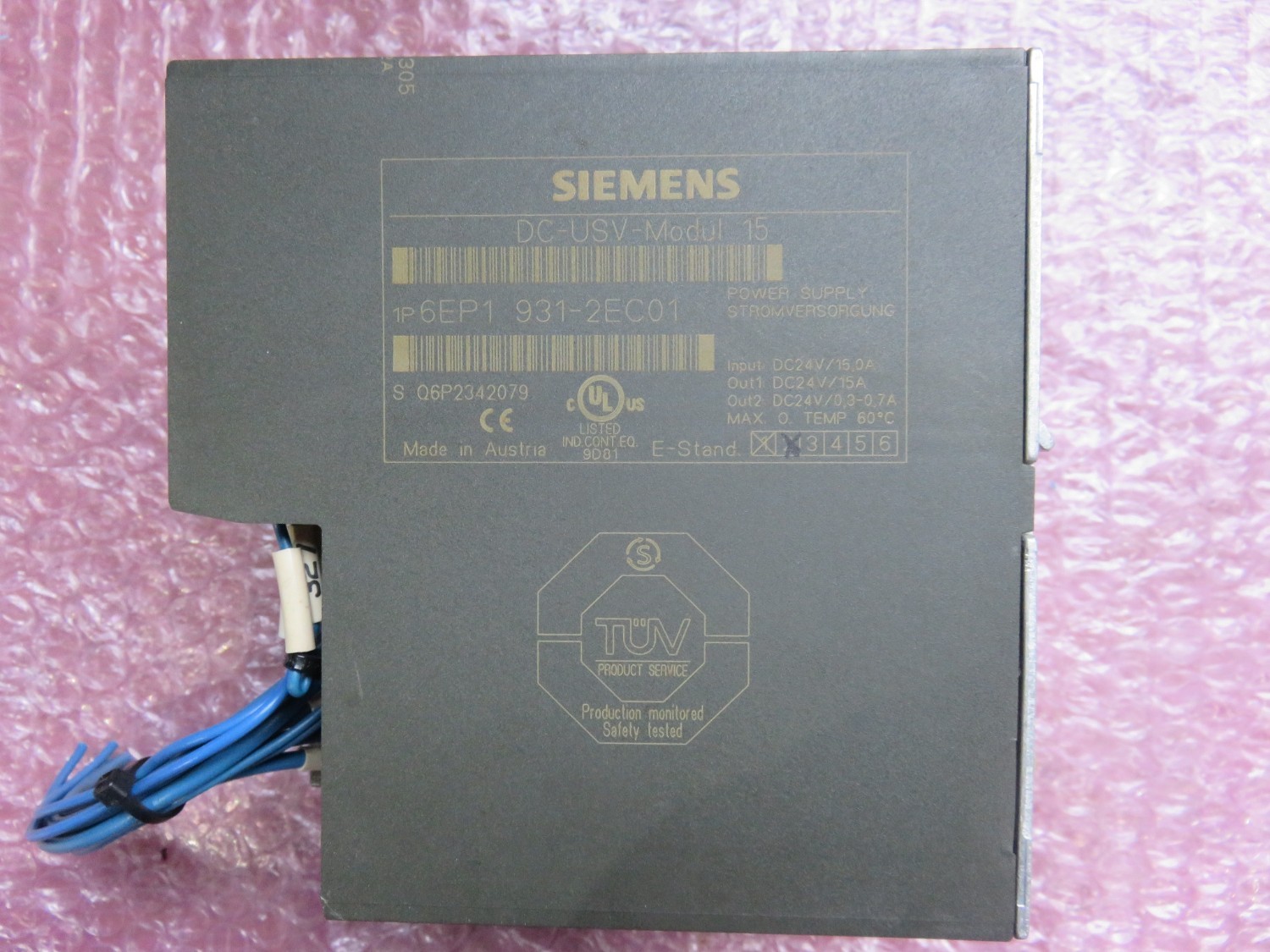 中古その他 【パワーモジュール】6EP1 931-2EC01 シーメンス