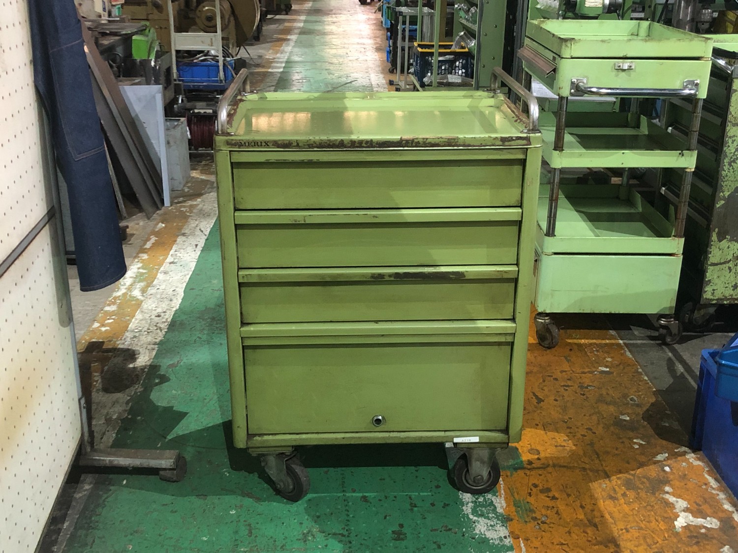 中古キャビネット類 【キャビネットワゴン】W605xD480xH805(mm) MERIX/メリックス