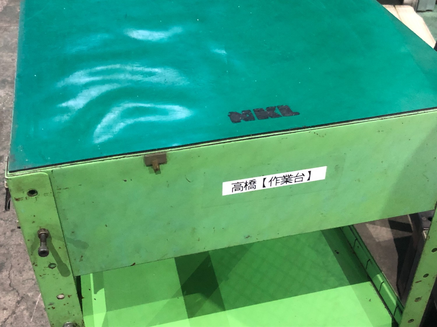 中古キャビネット類 【ツールワゴン】W740xD500xH785(mm) 東京ストッカーシステム/TSS