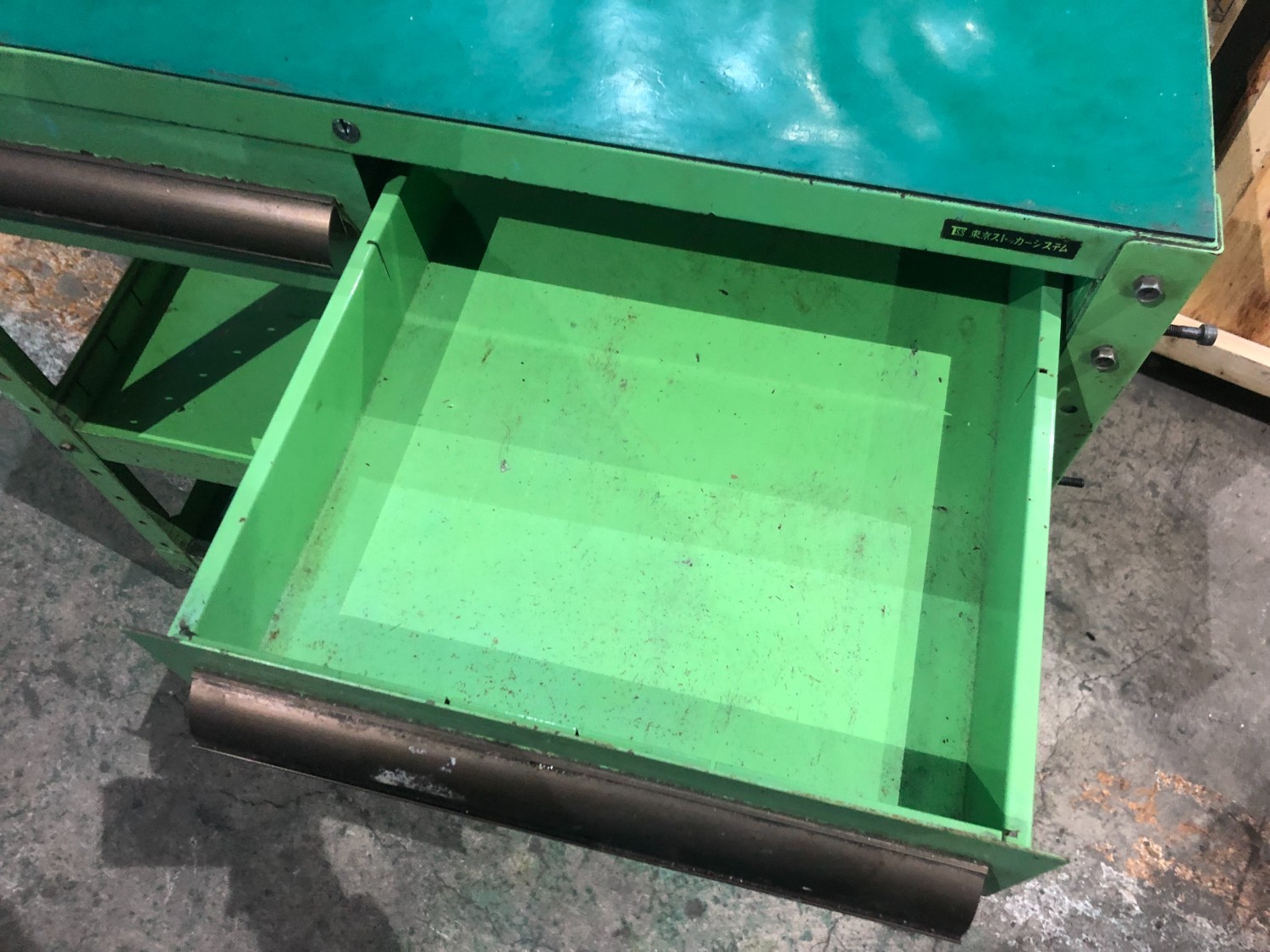 中古キャビネット類 【ツールワゴン】W740xD500xH785(mm) 東京ストッカーシステム/TSS