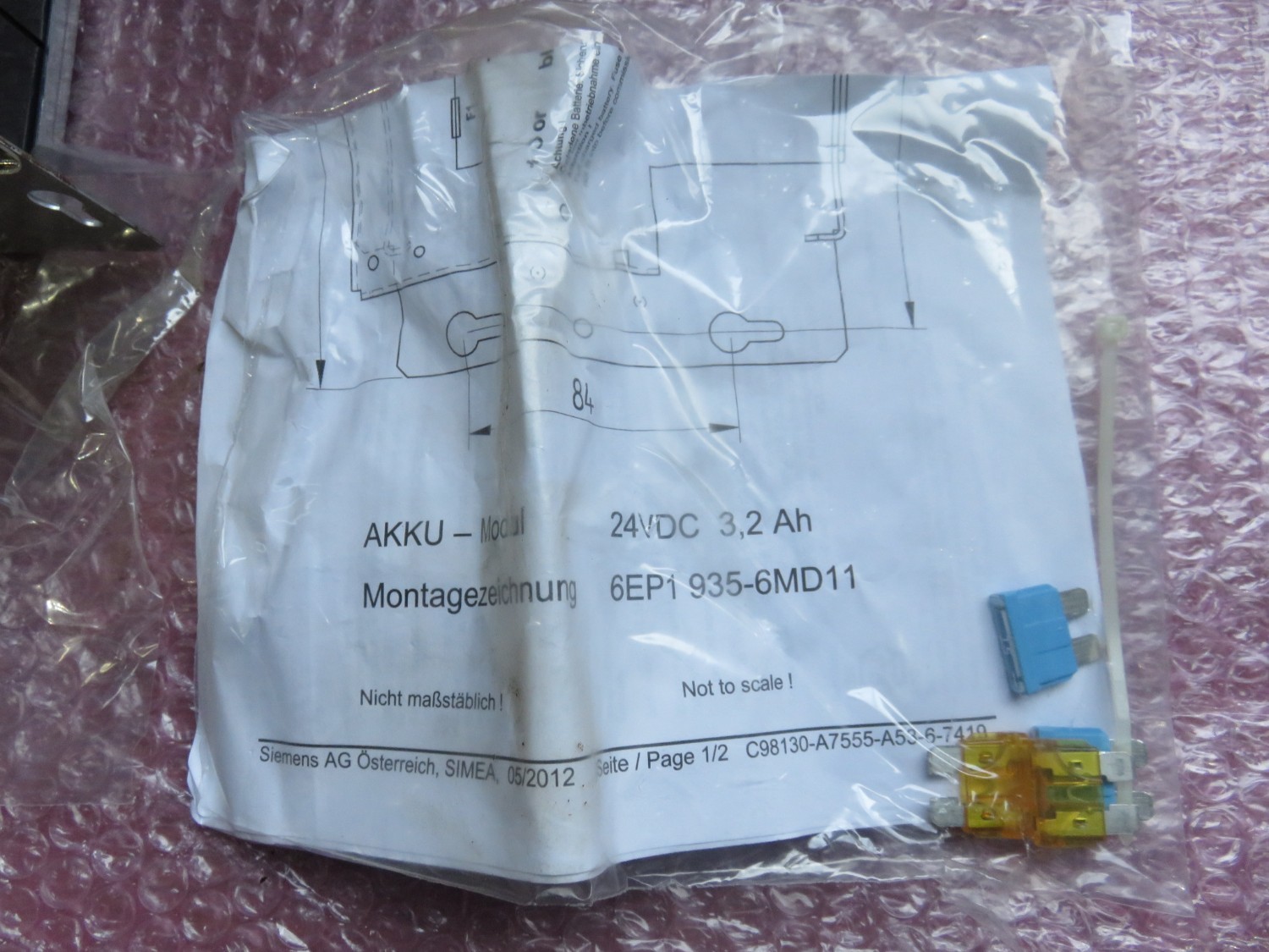 中古その他 【バッテリーモジュール】6EP1935-6MD11 シーメンス