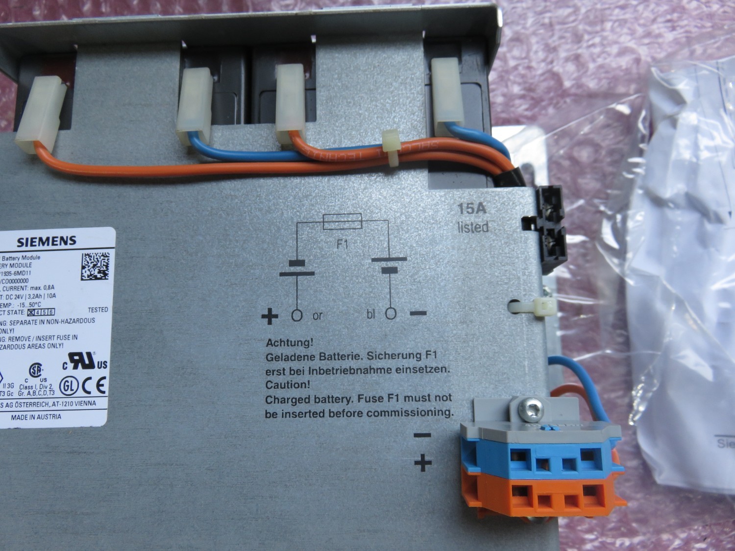 中古その他 【バッテリーモジュール】6EP1935-6MD11 シーメンス