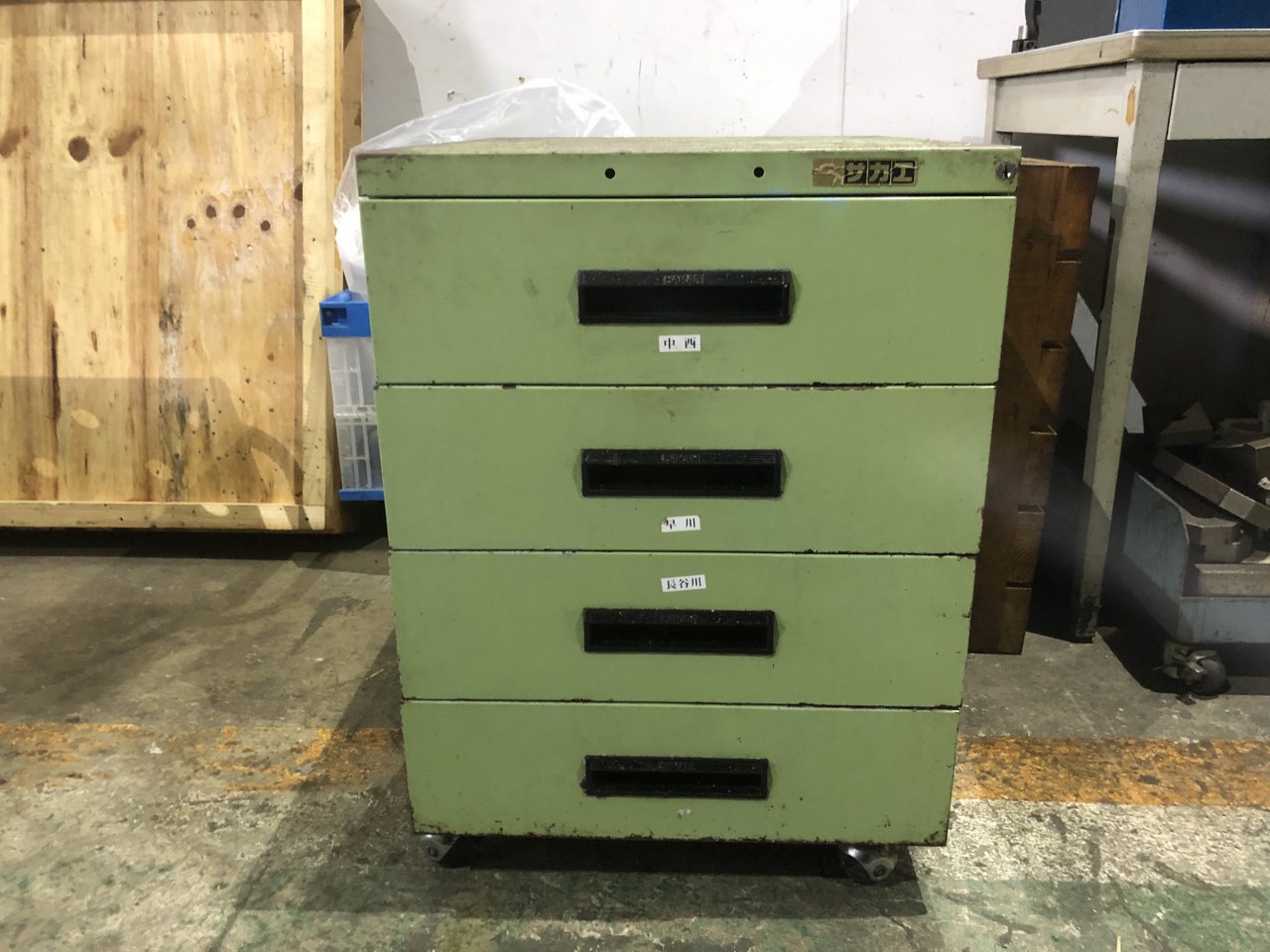 中古キャビネット類 【棚】W455xD540xH630(mm) サカエ/SAKAE