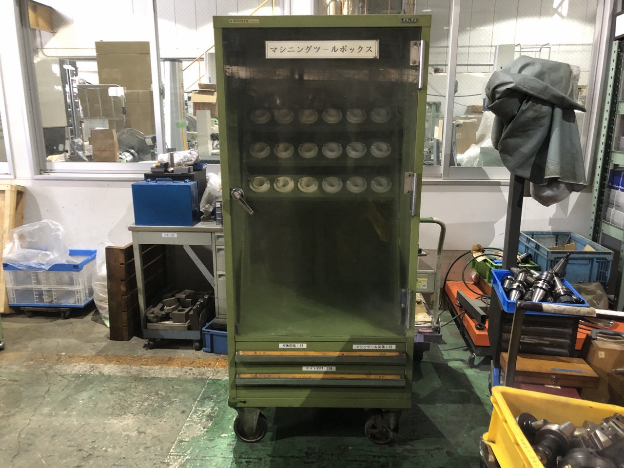 中古キャビネット類 【ツールボックス】W745xD700xH1705(mm) MERIX/メリックス