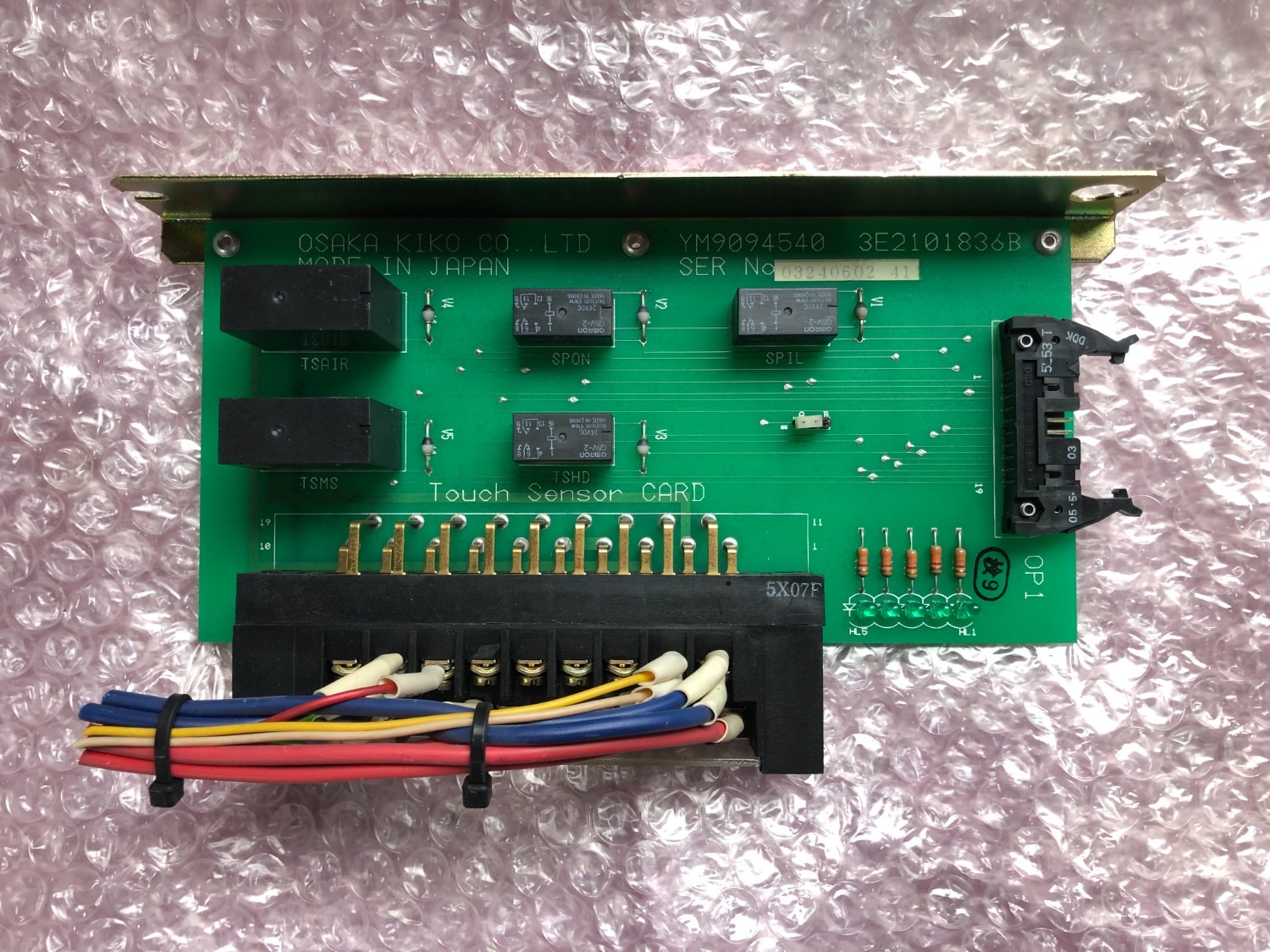 中古その他 【タッチセンサーカード】YM9094540 3E2101836B OSAKA KIKO Co.