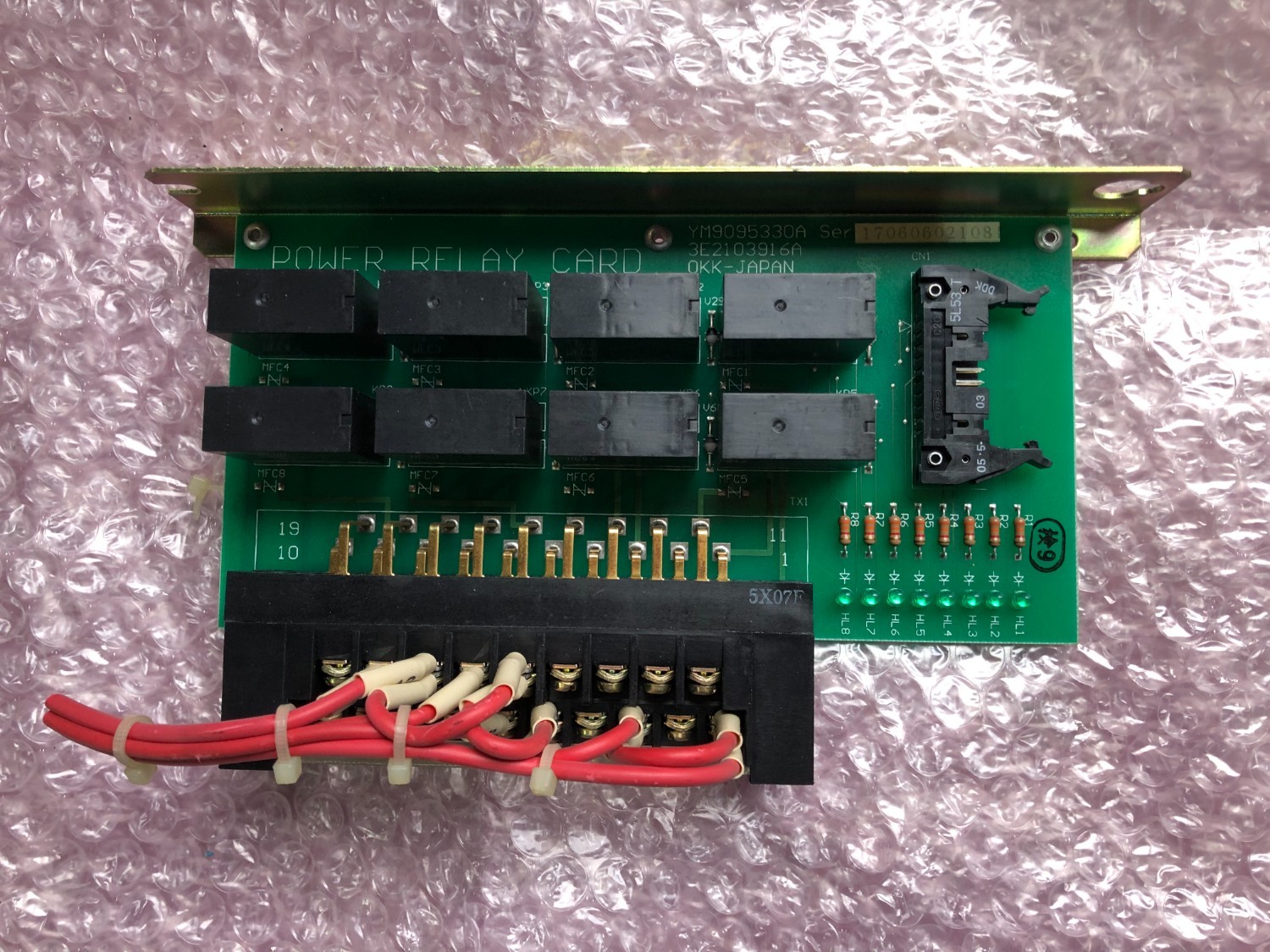 中古その他 【POWER RELAY CARD】YM9095330A  3E2103916A OKK JAPAN
