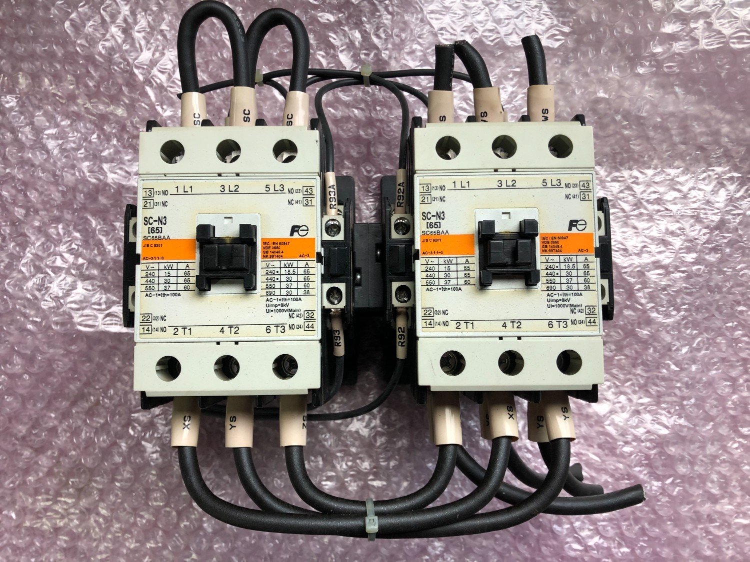 中古その他 【電磁接触器】SC-N3 富士電機