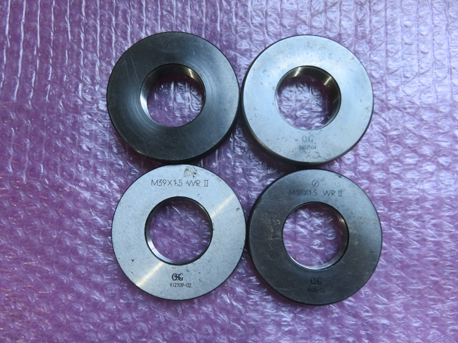 中古その他ゲージ 【リングゲージ】様々なサイズがあります。　 オーエスジー